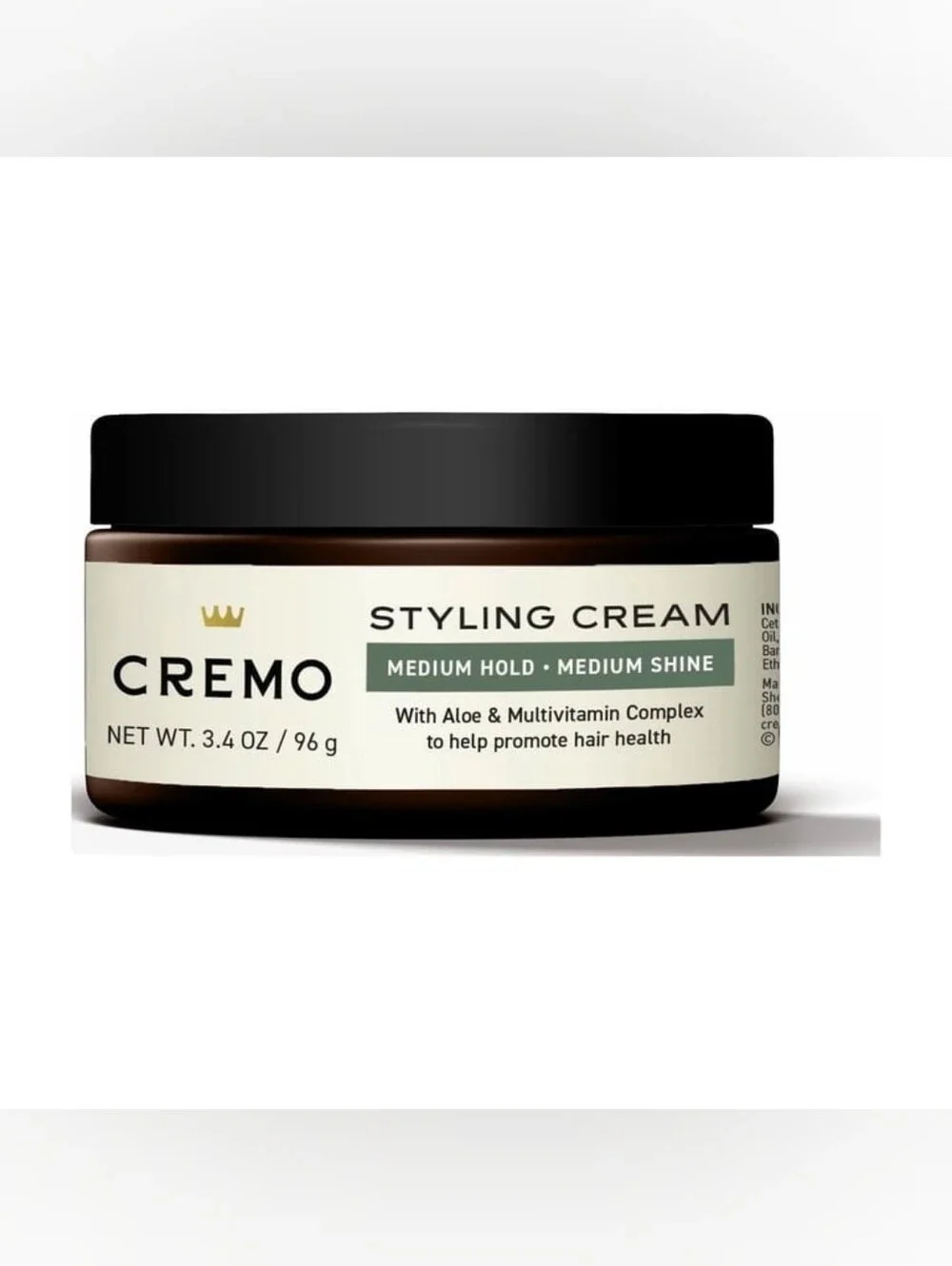 Cremo Barber Grade Hair Styling Cream (2PC)